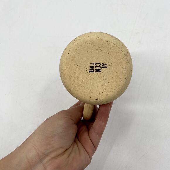 Al Centro Cylinder Cream Speckled Mug - Picture 6 of 7